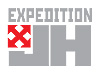 Логотип компании "Expedition JH" 