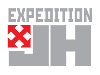 Логотип компании "Expedition JH" 